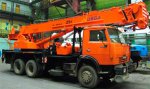 Автокран Юргинец КС-55722-2 - КамАЗ-65115