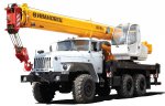 Автокран Ивановец КС-35714-10 ОВОИД - УРАЛ-5557
